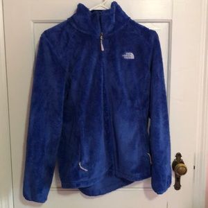 Blue North Face Fleece